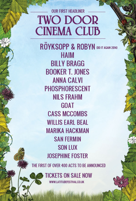 First Latitude Headliners Announced